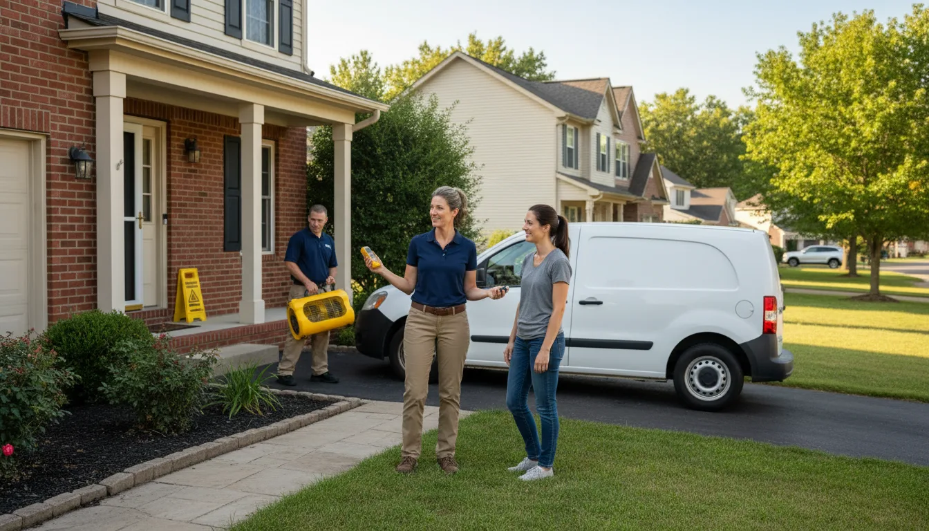 Water restoration image for Flood Water Cleanup, Removal And Restoration Services in Green Valley, WI